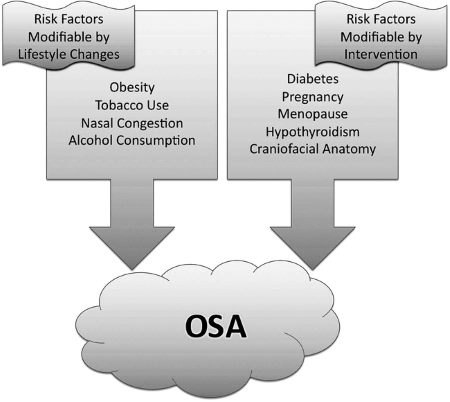 Risk factors for obstructive sleep apnea (OSA)